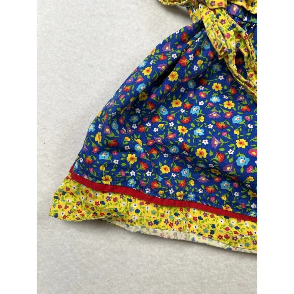 Vintage 90s OshKosh B'gosh floral‎ cotton dress Size 2T